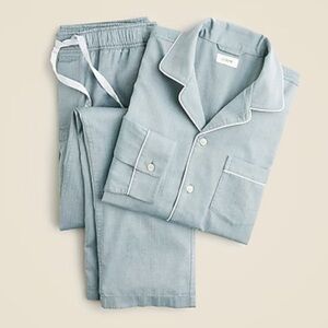 J. Crew mens Light Blue Pajama Set